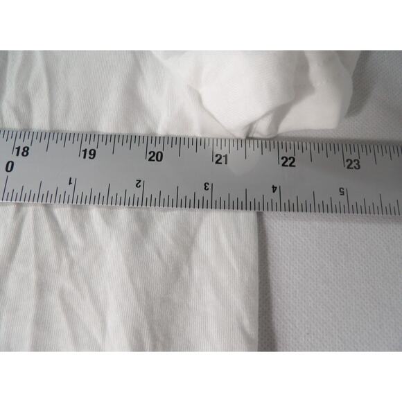 Adidas XL Big Boss Cropped Tee Shirt White Logo Ladies NWT Oversized Activewear - Picture 10 of 11